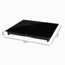 Placa Bolero Squad I 3300 Fullflex 59X52X4 Cm  CECOTEC