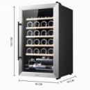 Grandsommelier 2450 Inox Compressor 43X45X74,5 Cm  CECOTEC