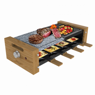 Raclette Cheese&grill 8400 Wood Mixgrill  CECOTEC