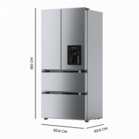 Bolero Coolmarket Fd 436 Wd Inox E 83,6X63,6X183 Cm  CECOTEC