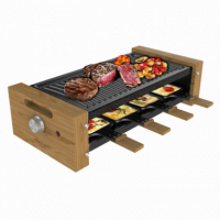 Raclette Cheese&grill 8200 Wood Black  CECOTEC