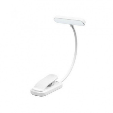 Mini Flexo Pinza de Lectura LED Recargable F.Bright