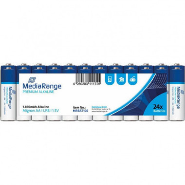 Pilas Alcalinas MediaRange Tipo AA 1.5 V