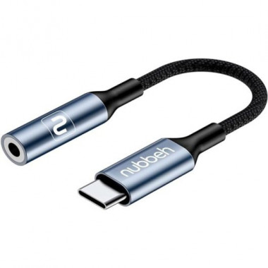 Adaptador Nubbeh Metal Soul Usb-C a Jack 3.5mm (NBCMINIJACK35NY1)