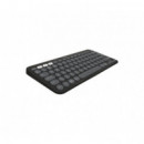 Teclado Logitech Pebble Keys 2 K380s BT Grafito (920-011827)