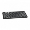 Teclado Logitech Pebble Keys 2 K380s BT Grafito (920-011827)