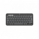 Teclado Logitech Pebble Keys 2 K380s BT Grafito (920-011827)