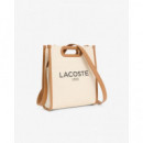 Bolso tote de lona Heritage pequeño de Lacoste