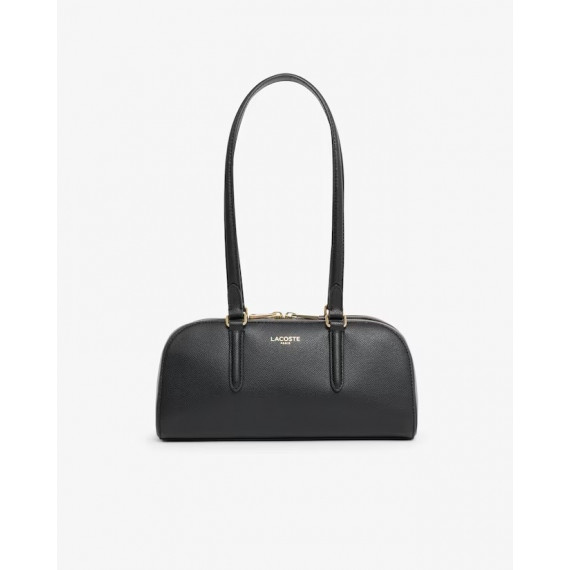 Bolso de hombro en piel Champs-Élysées de Lacoste