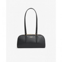 Bolso de hombro en piel Champs-Élysées de Lacoste