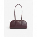 Bolso de hombro en piel Champs-Élysées de Lacoste