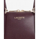Bolso de hombro en piel Champs-Élysées de Lacoste