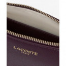 Bolso bandolera en piel Champs-Élysées pequeño de Lacoste