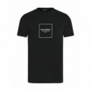 KARL LAGERFELD - T-SHIRT CREWNECK SL - 990 - 755135563221/990