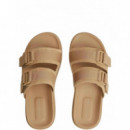TOMMY HILFIGER - HILFIGER MIX SUEDE BUCKLE SANDAL - RBC - F|FM0FM05887/RBC