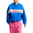 ADIDAS ORIGINALS - BLOCK SWTSHRT - BLUE - LF3015/BLUE