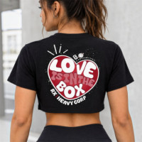 Love Box Crop Top  RX HEAVY CORP