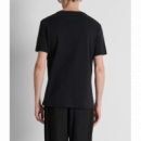 Camiseta Antony Morato negra logotipo placa