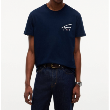 Camiseta Tommy Jeans chest azul marina