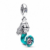 PANDORA Charm Colgante de Ley la Sirenita Ariel 792695C01