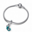 PANDORA Charm Colgante de Ley la Sirenita Ariel 792695C01