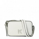 Karl Lagerfeld Jeans Bolso en cuero granulado B4W30167-110
