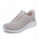 Skechers Zapatillas Bobs Squad Chaos Rosas 117497-NTGD