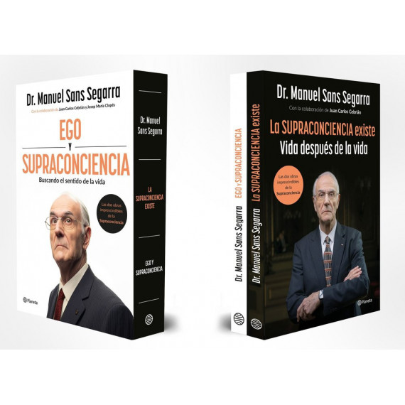 Estuche Dr. Sans Segarra (La Supraconciencia existe Ego y Supraconciencia)
