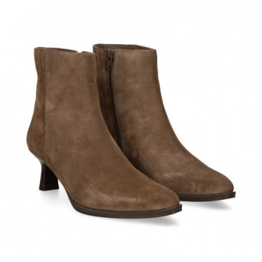 BOTIN TACON CREMALLERA ANTE TAUPE