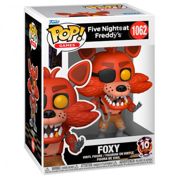 FUNKO Pop Foxy Five Nights At Freddys 1062