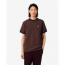 Camiseta de jacquard con monograma de Lacoste