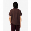 Camiseta de jacquard con monograma de Lacoste