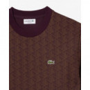 Camiseta de jacquard con monograma de Lacoste