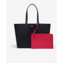 Bolso tote reversible Anna con estuche de Lacoste
