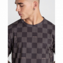 Camiseta Gianni Kavanagh piazza marron