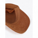 Cap In Fabric With Lc Crystals Brown  LOLA CASADEMUNT