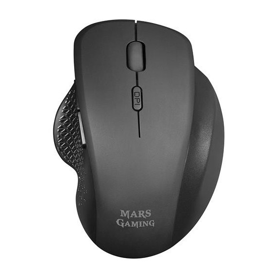 MARS GAMING Raton Inalambrico  Ergonomico 3200DPI MMWERGO Negro