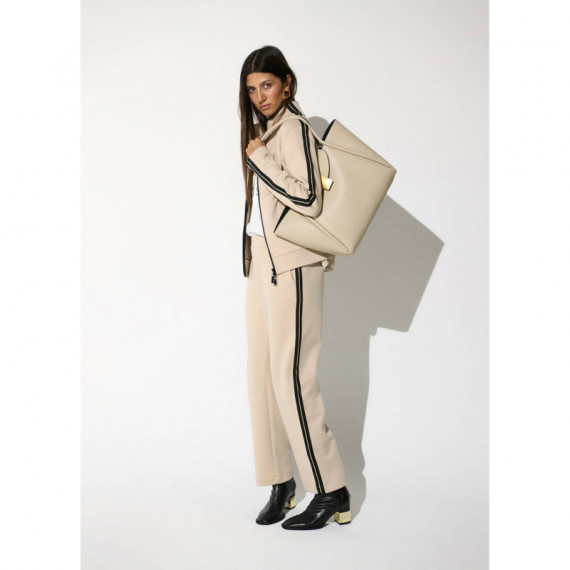 JOGGER PANTS WITH SIDE BAND DETAIL IN TW