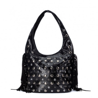 Xti Bolso de hombro 184698-NEGRO