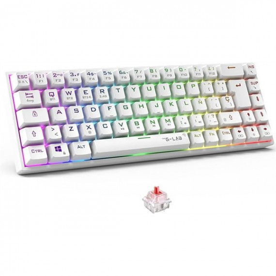 Teclado Gaming THE G-LAB Keyz Titanium  W Wl