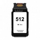 Tinta Reciclada IGGUAL Canon Negra Pixma-mp 240 260 480 Alta Capacidad (PG-512-CP)