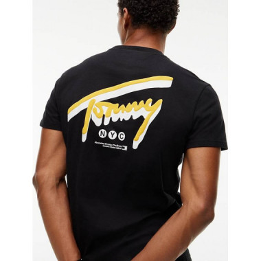 TJM REG SIGN BACKPRINT TEE EXT BLACK