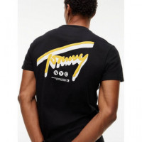 TJM REG SIGN BACKPRINT TEE EXT BLACK