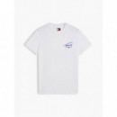 SLIM FIT SIGNATURE GRAPHIC TEE ECRU
