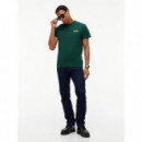 TJM SLIM TOMMY TEE EXT VELVET GREEN