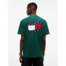 TJM RLX WAVY FLAG TEE VELVET GREEN