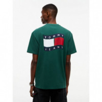 TJM RLX WAVY FLAG TEE VELVET GREEN