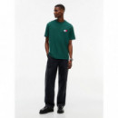 TJM RLX WAVY FLAG TEE VELVET GREEN
