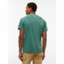 TJM REG CREST ARCH TEE EXT VELVET GREEN