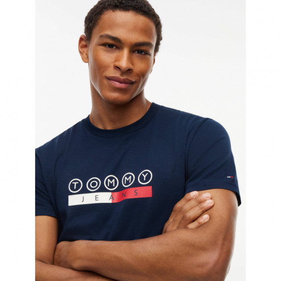 TJM SLIM DNA PLAY TEE EXT DARK BLUE